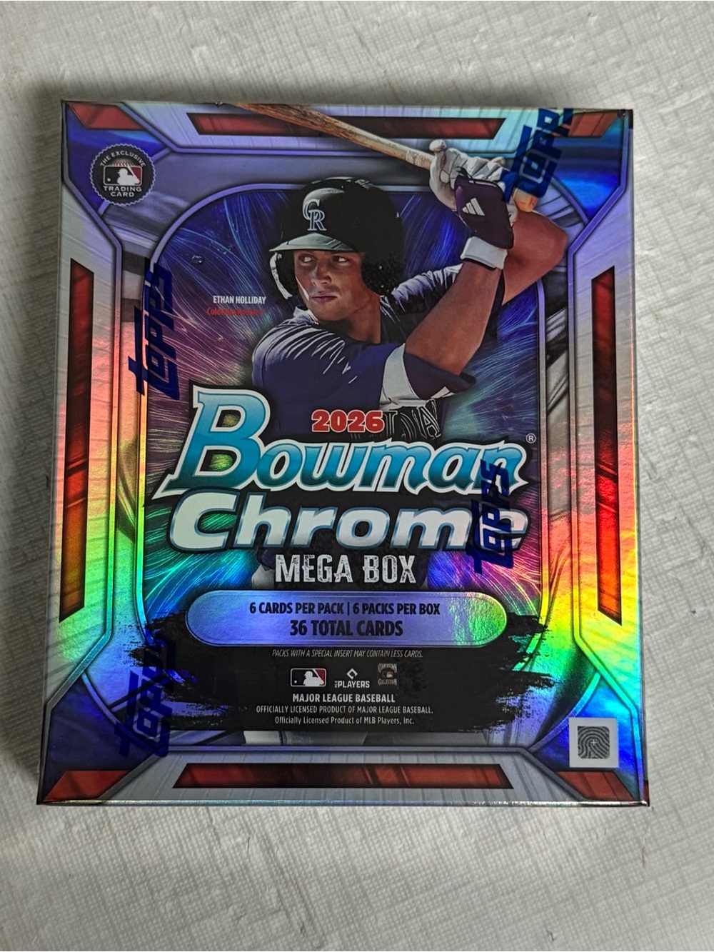 2026 Bowman Chrome Baseball Mega Box Factory Sealed